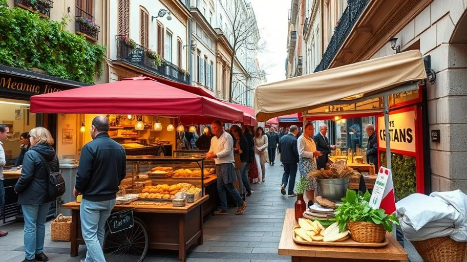 Ẩm thực đường phố Châu Âu hiện đại và truyền thống
