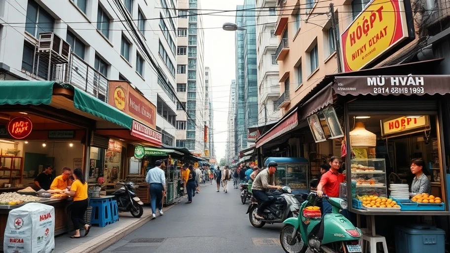 Ẩm thực đường phố Sài Gòn và món ăn sáng