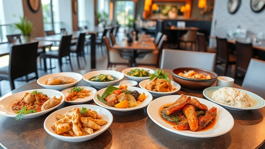 Ẩm thực quốc tế tại IPH Xuân Thủy
