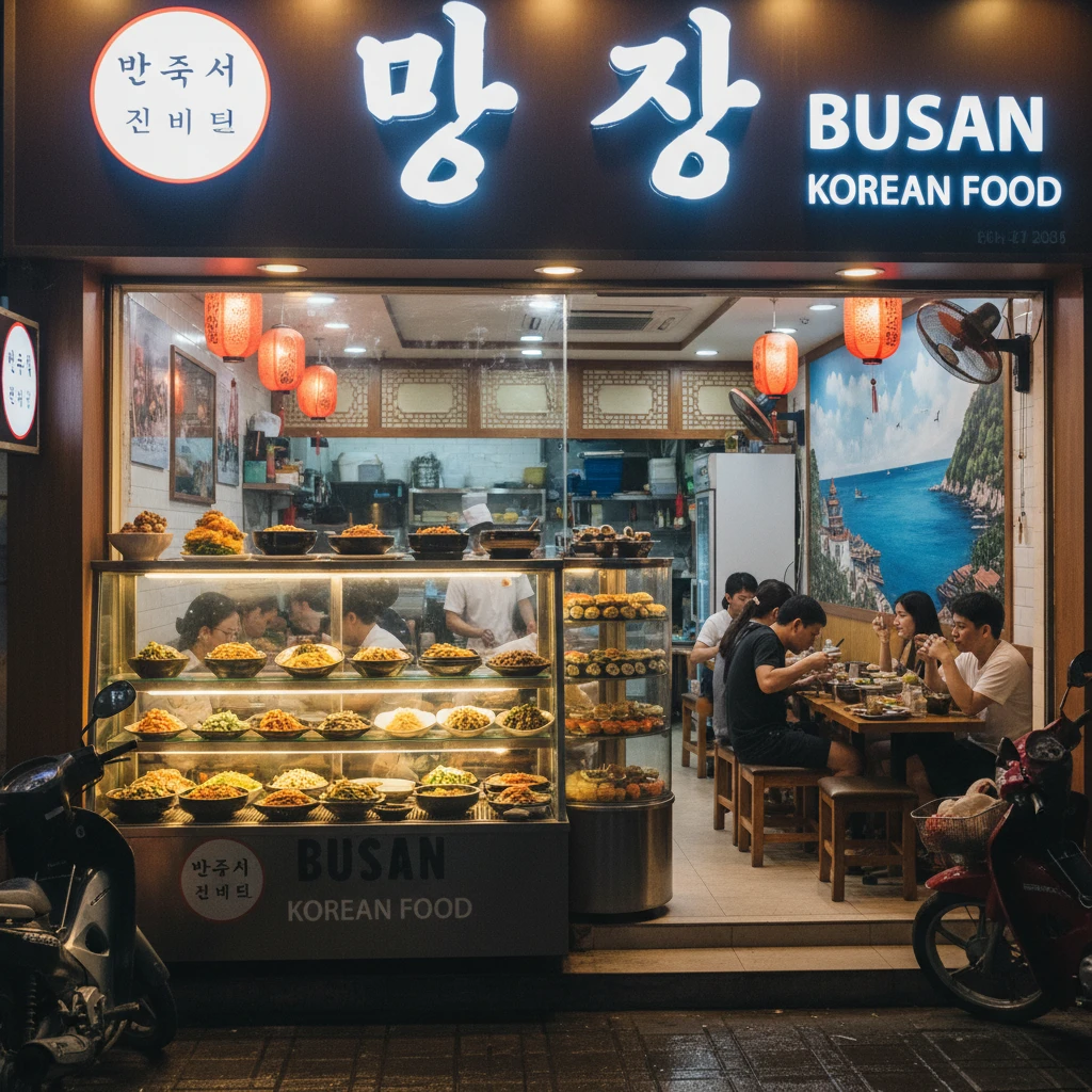 Ẩm thực truyền thống tại Busan Korean Food
