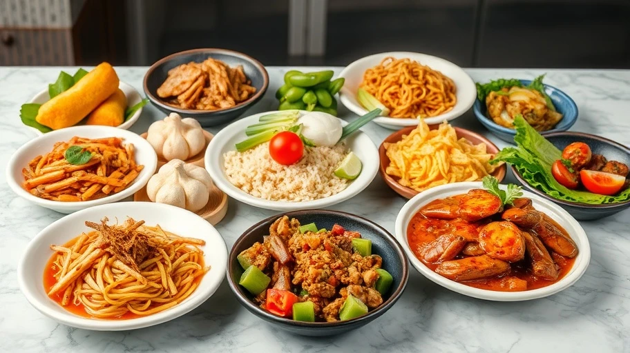 Ẩm thực vùng miền trên Menu Quán Ngon Garden Grove