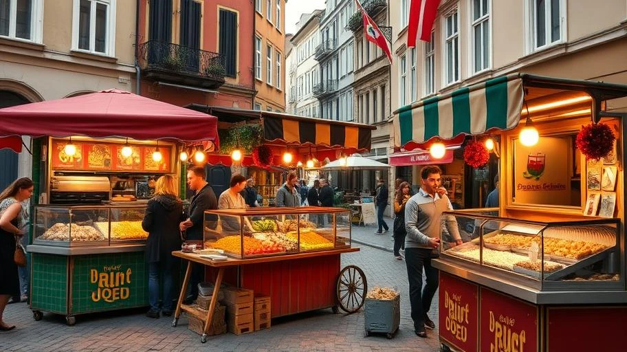 Ảnh hưởng văn hóa của ẩm thực đường phố Châu Âu