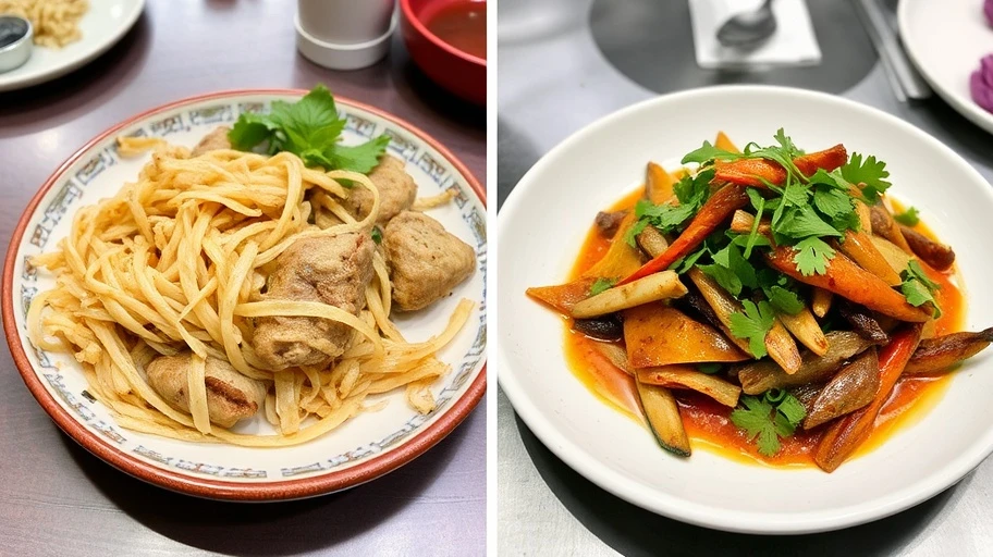 Ảnh món ăn truyền thống và hiện đại tại Sài Gòn