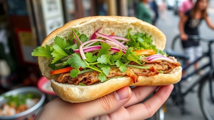 Bánh mì tươi tại Sài Gòn