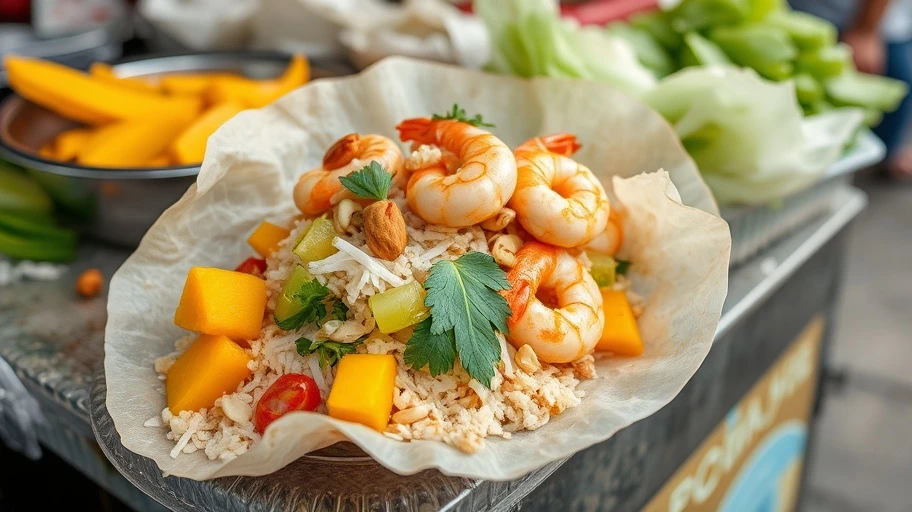 Bánh tráng trộn ngon ở Sài Gòn