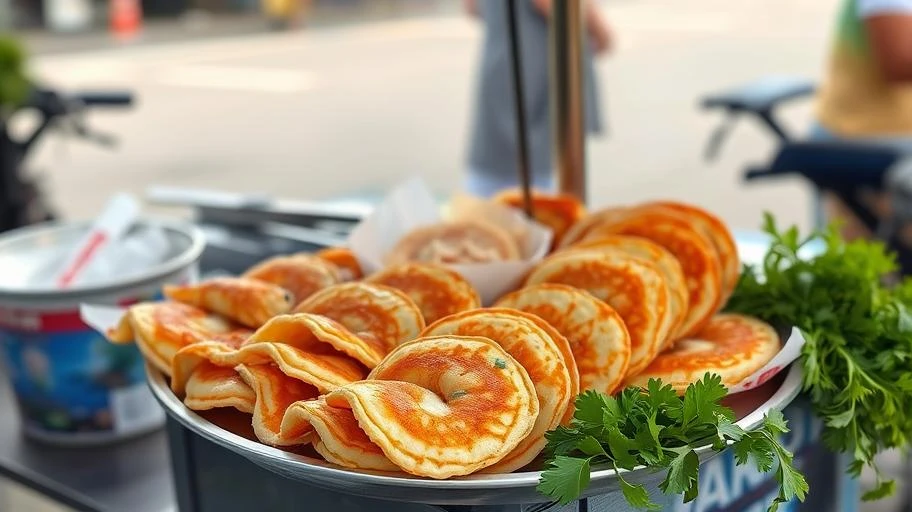 Bánh xèo tôm nhảy Bình Định tại Sài Gòn