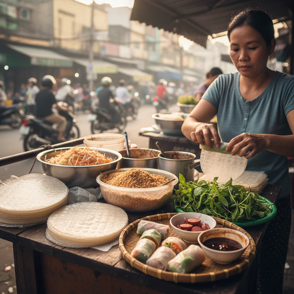 Bò bía Sài Gòn đặc trưng