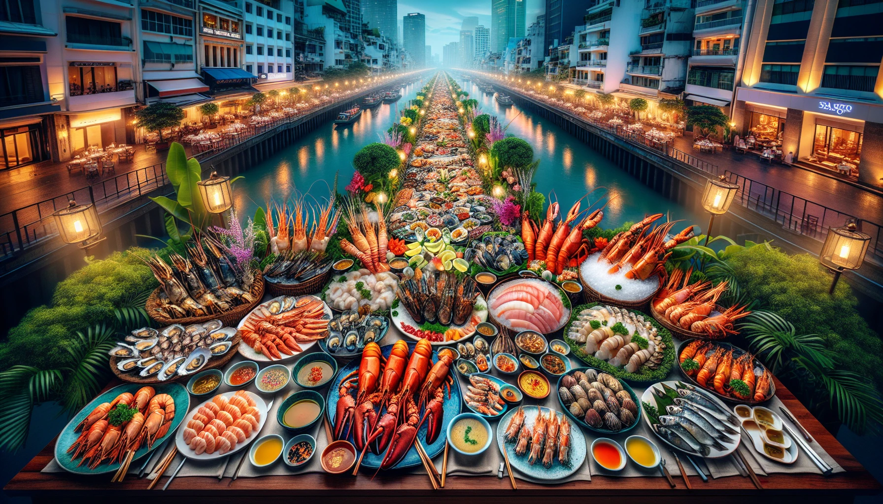 Buffet hải sản tại TP.HCM