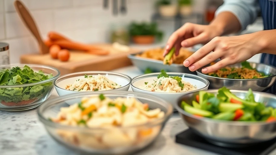 Công thức đơn giản cho món ăn trưa văn phòng