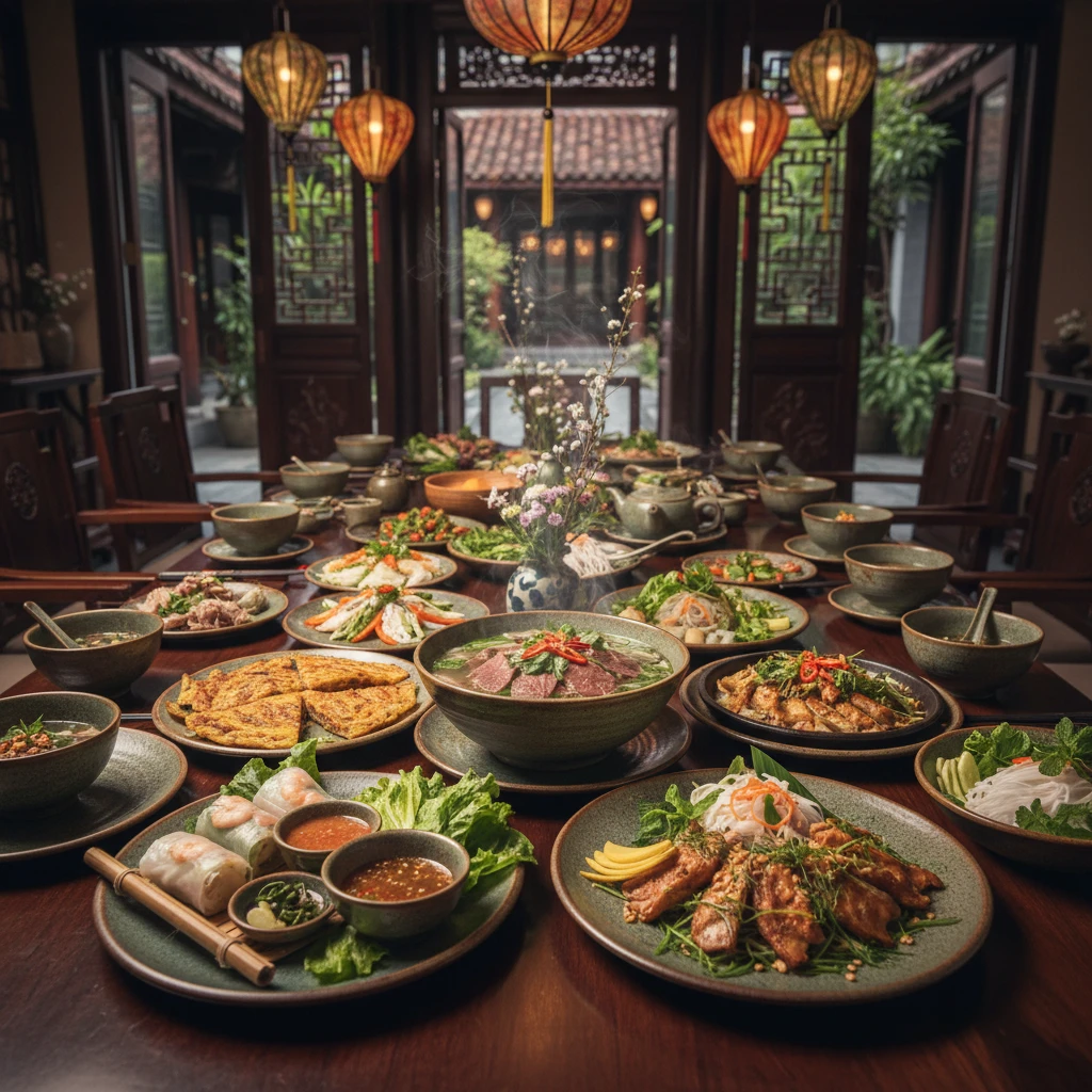 Đặc điểm ẩm thực quán ăn hẹn hò ở Hà Nội