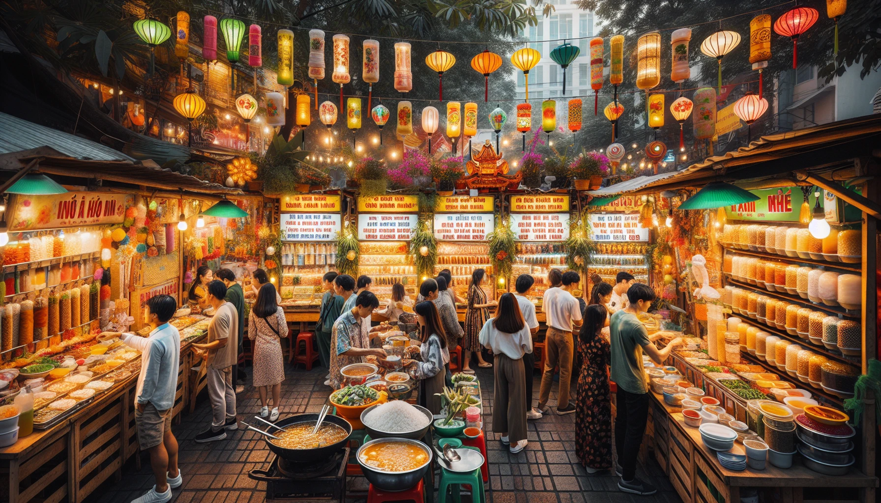 Đặc sản đường phố Bình Thạnh.