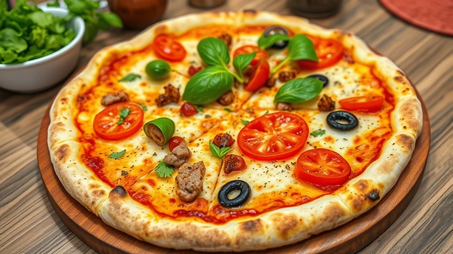Duke's Pizza Ninh Bình với pizza Âu