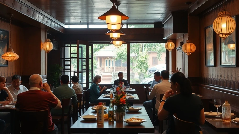 Dùng bữa tại quán ăn miền Trung ở TP.HCM
