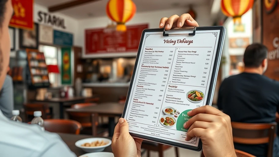 Giá cả và chính sách quán ăn 3A