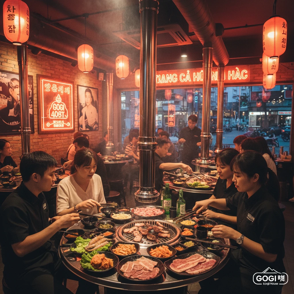 Gogi House với món nướng Hàn Quốc tại Sài Gòn