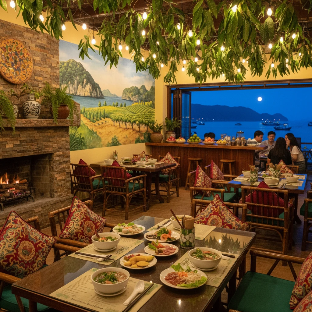 Green Mango ở Cát Bà với món Âu - Việt