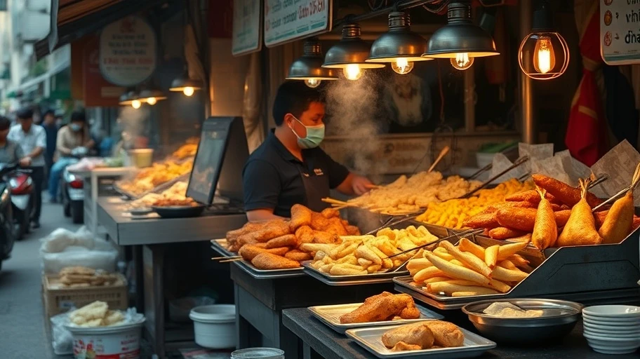 Grilled and fried foods creating harmful compounds