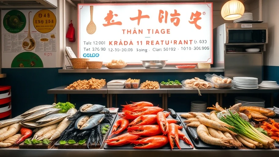 Hải sản tươi ngon tại quán ăn Quận 3 Sài Gòn.