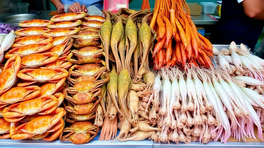 Hải sản tươi sống tại quán ngon Lagi Bình Thuận