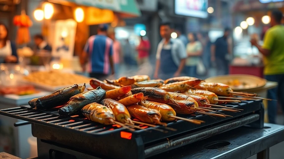 Hải sản và món nướng Quận 1