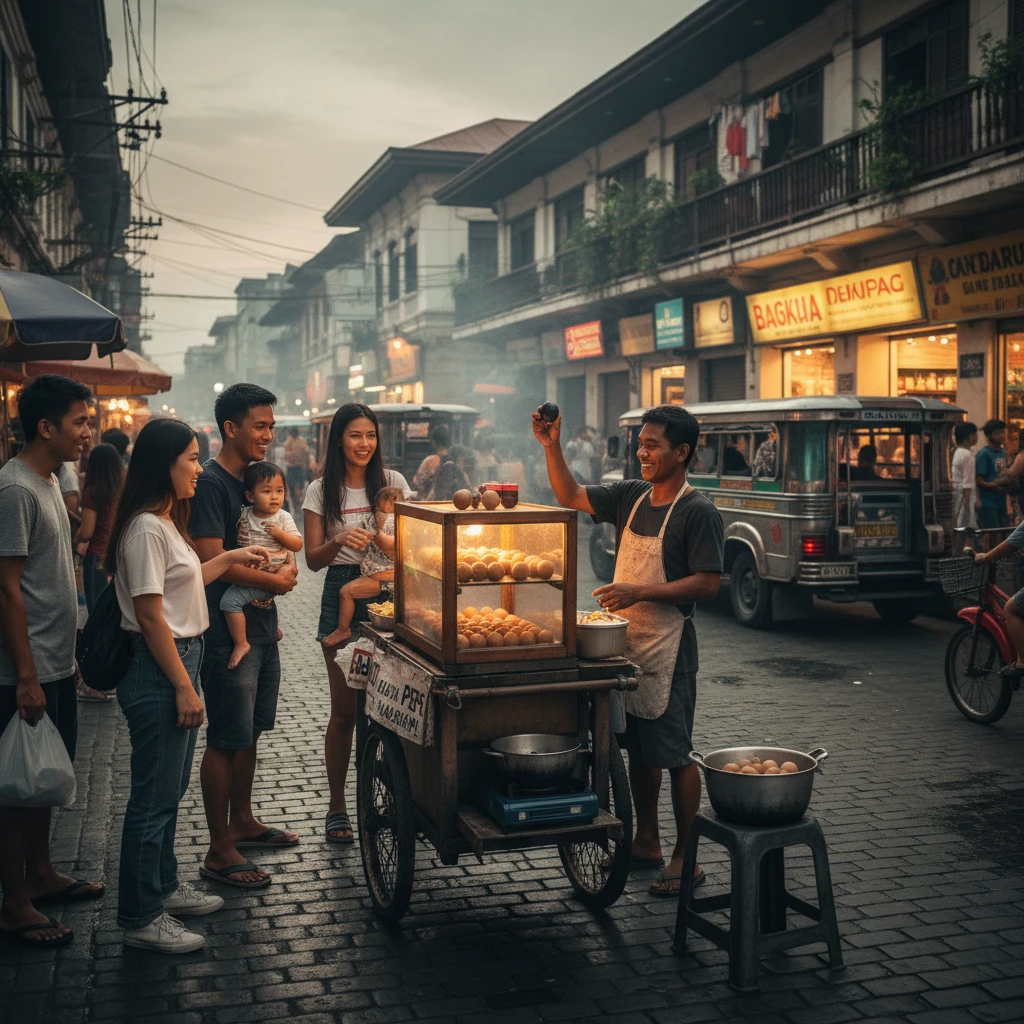 Hình ảnh Balut trứng vịt lộn Philippines