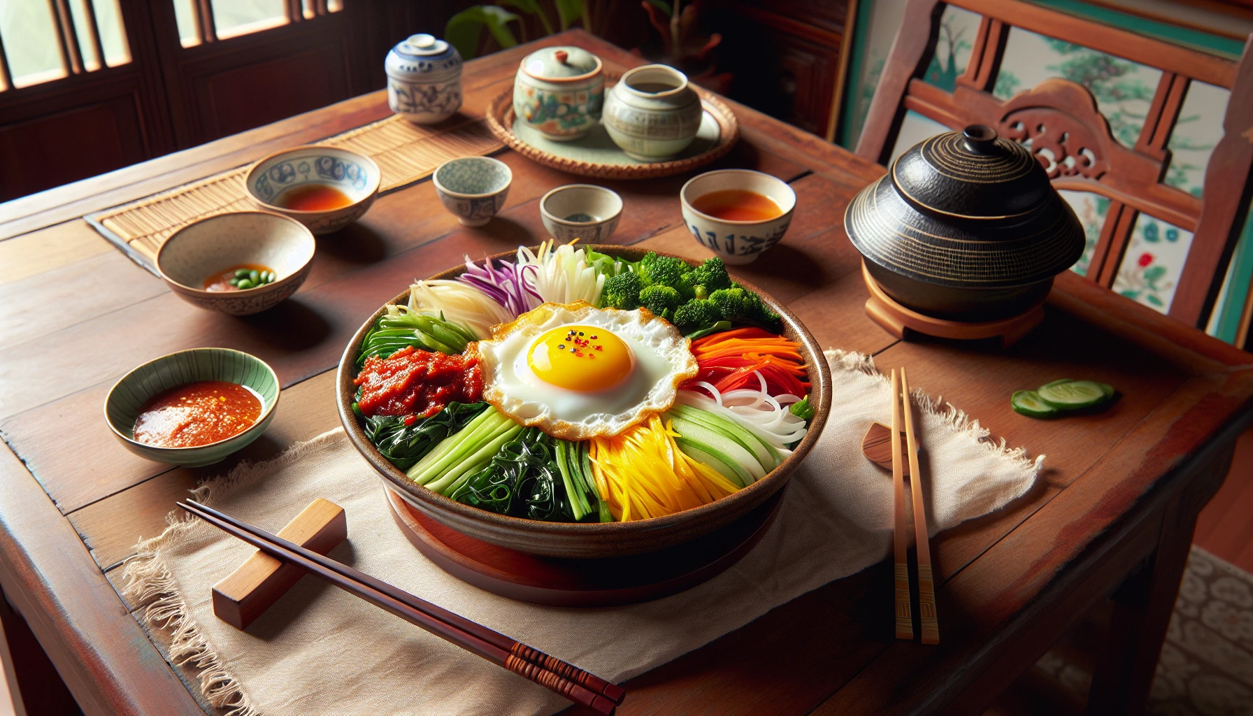 Hình ảnh Bibimbap tươi ngon và bắt mắt