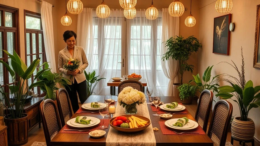 Hình ảnh dịch vụ nấu đám cưới tại nhà của Naifood tại Bình Dương.