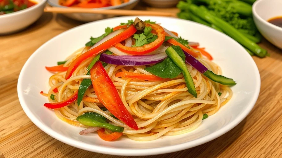 Hình ảnh Japchae cửa hàng và đa dạng
