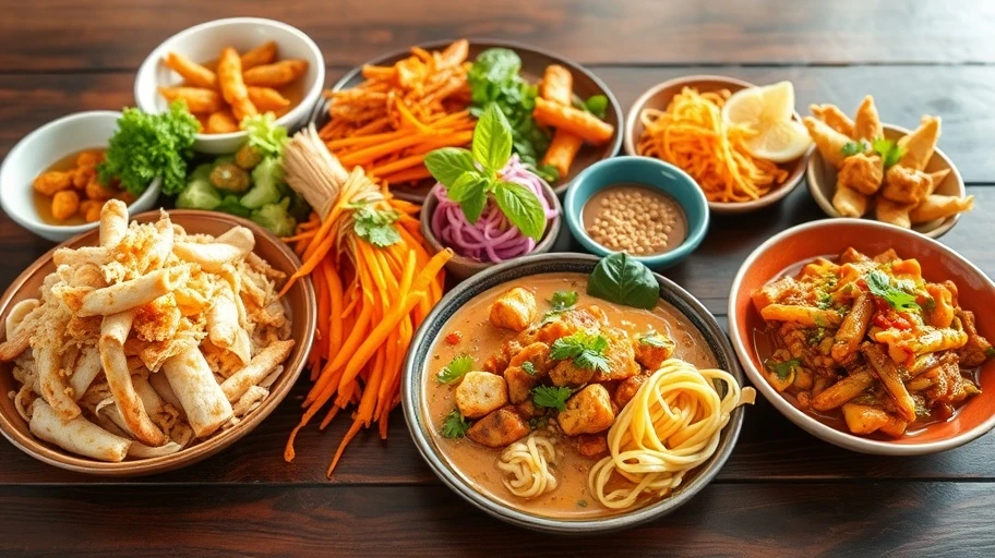 Hình ảnh món ăn ba miền phong phú tại Sài Gòn