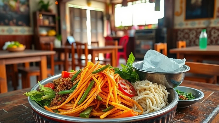 Hình ảnh món ăn miền Tây tại nhà hàng Cần Thơ