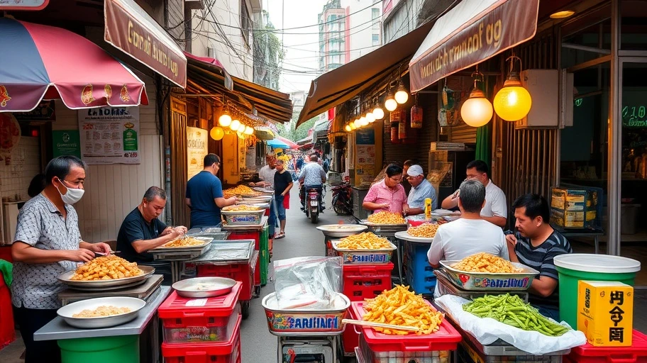 Hình ảnh món ăn sáng ngon tại Sài Gòn