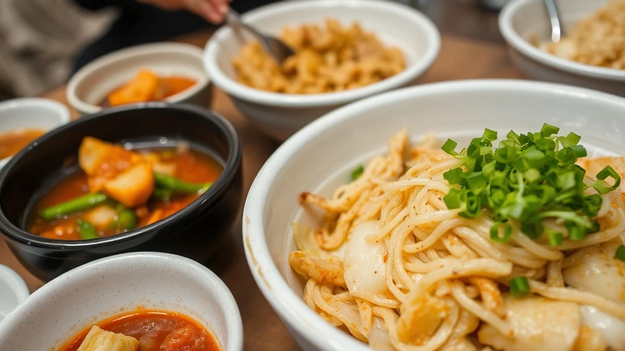 Hình ảnh món ăn truyền thống tại Mokchang
