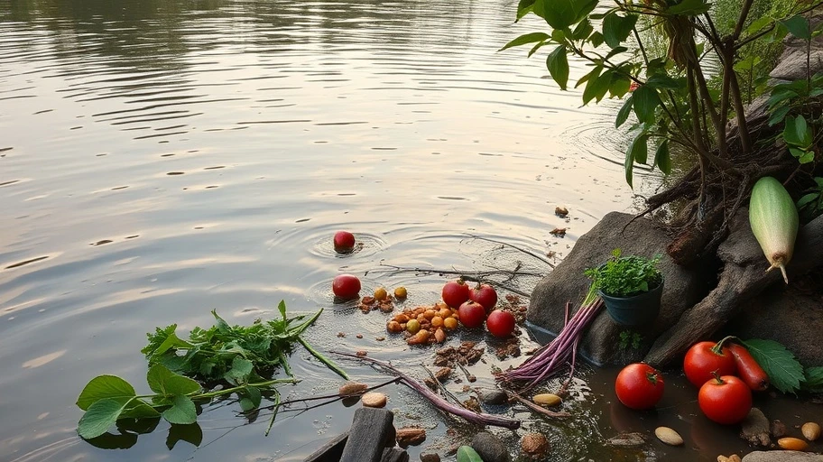Hình ảnh nguyên liệu tươi ngon từ sông nước