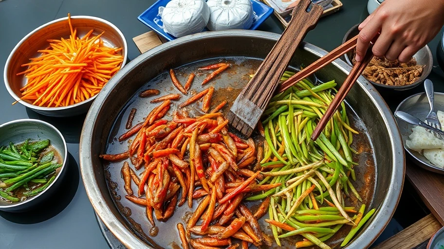 Hình ảnh phương pháp chế biến ẩm thực sông nước