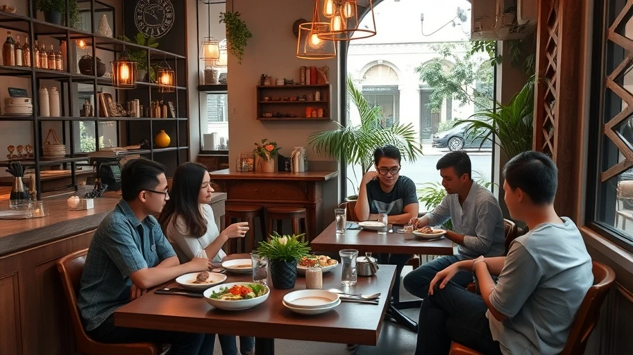 Hình ảnh quán ăn healthy Hà Nội