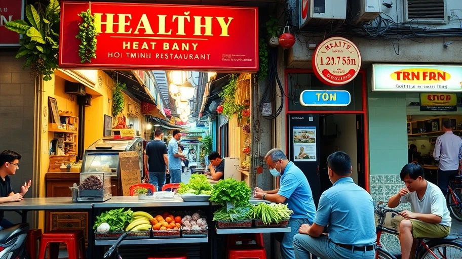 Hình ảnh quán ăn healthy TPHCM