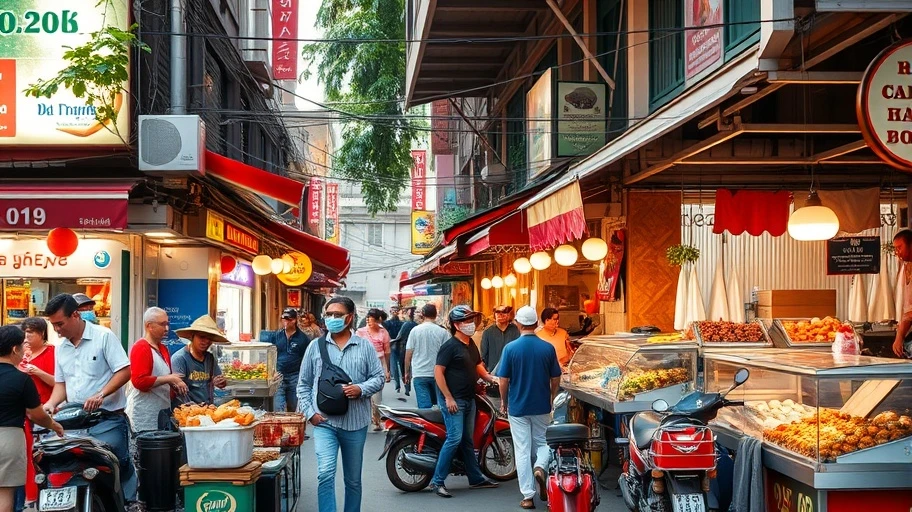 Hình ảnh quán ăn ngon tại Quận 1, Sài Gòn