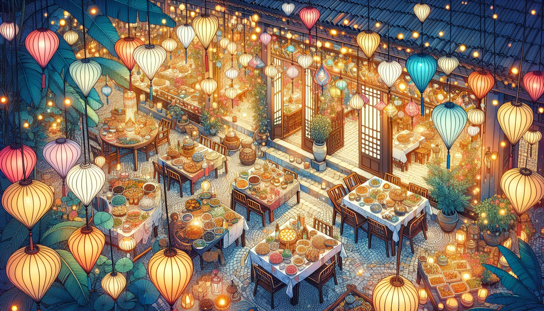 Hình ảnh so sánh giá cả và dịch vụ tại nhà hàng Bãi Cháy
