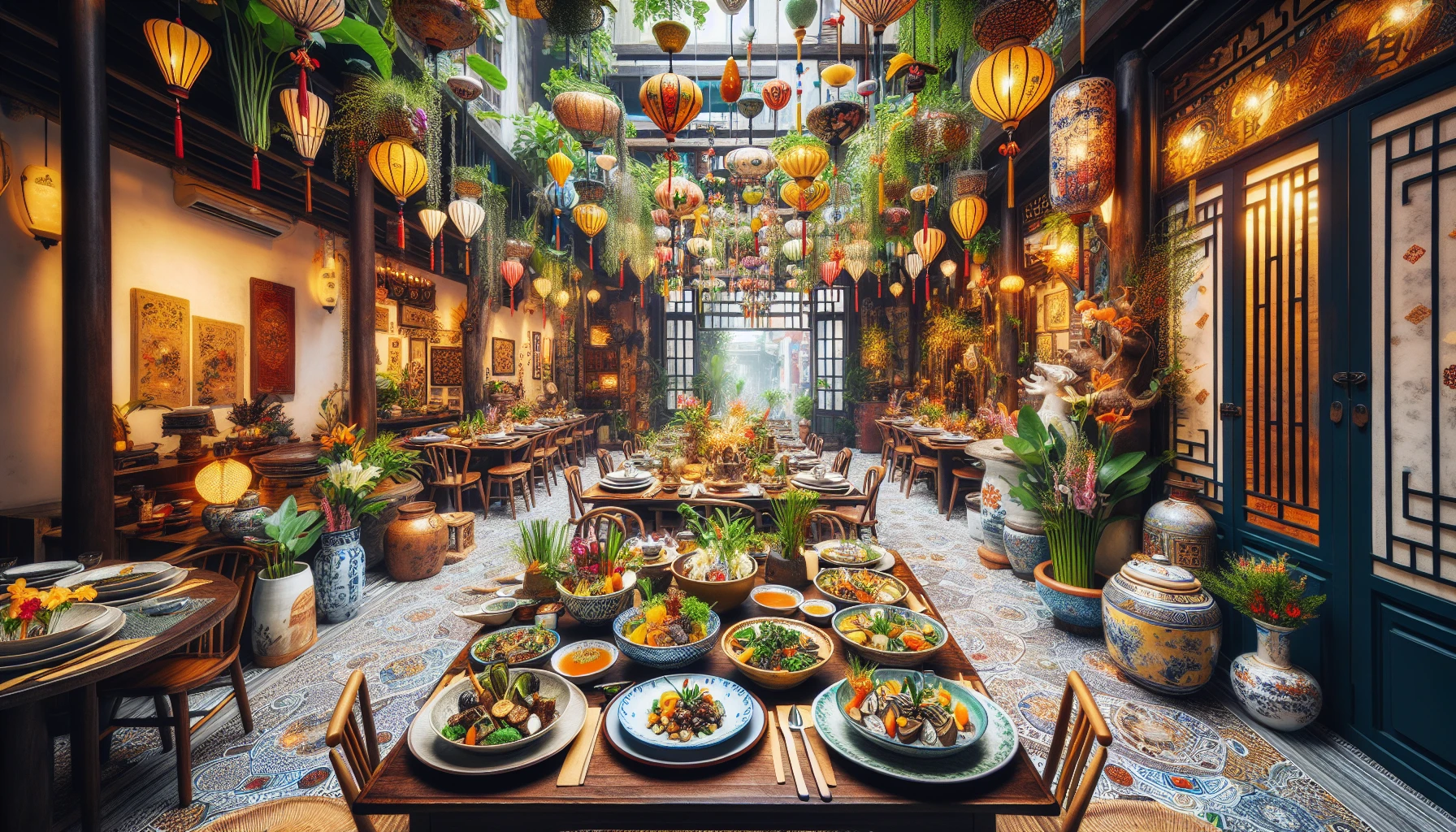 Hình ảnh trải nghiệm ẩm thực độc đáo tại Quan An Saigon