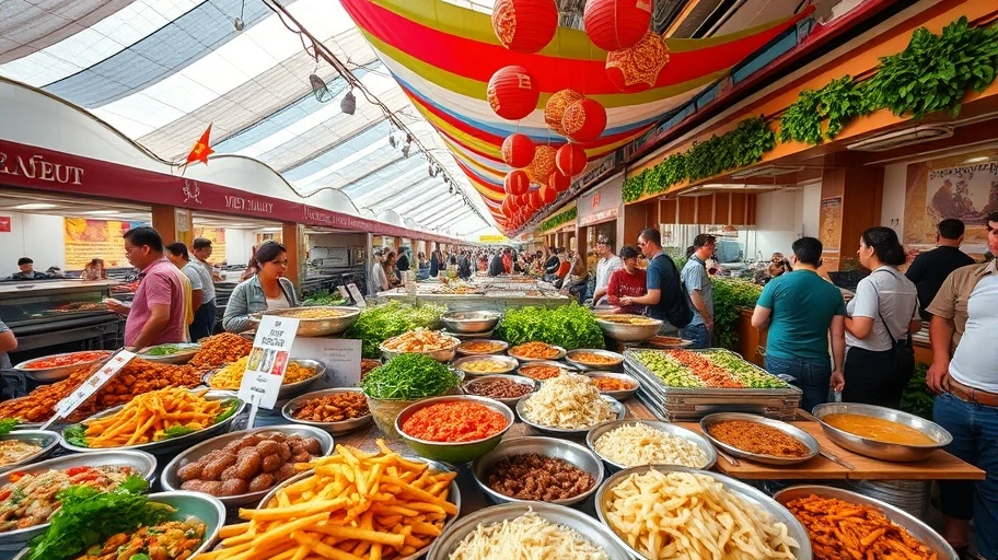 Hội chợ ẩm thực quốc tế ở Việt Nam