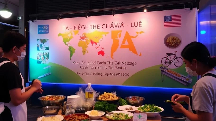 Khám phá khác biệt ẩm thực toàn cầu qua món ăn.