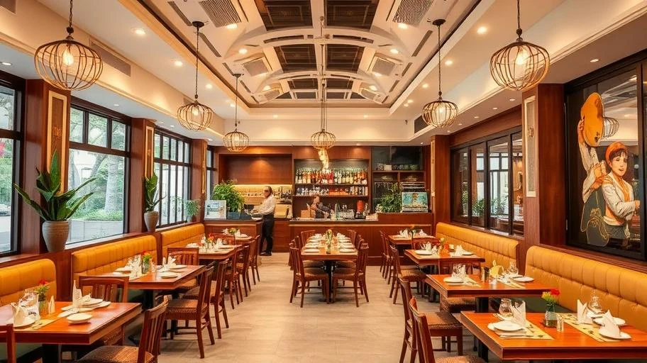 Không gian dịch vụ quán ăn gia đình ở Sài Gòn