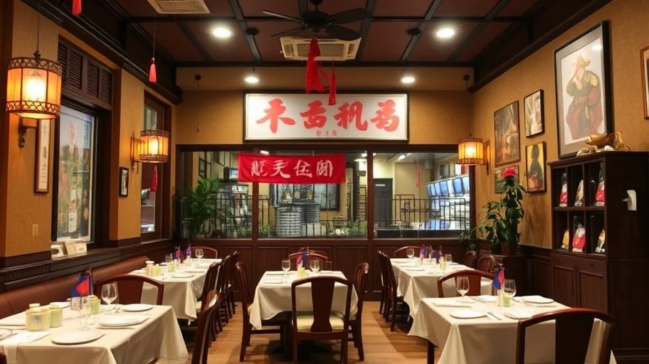 Không gian nhà hàng Chung Mai tại Ninh Bình