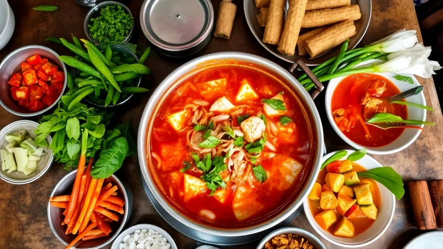 Lẩu Thái Tomyum cay nồng tại Linh Đàm
