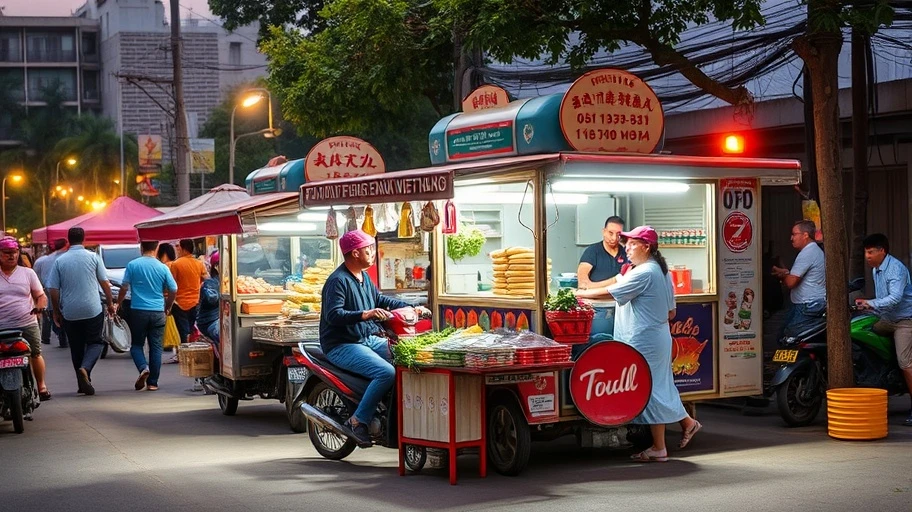 Lợi ích và thách thức của food truck ở Việt Nam
