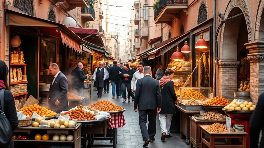 Món ăn đường phố Tagine nổi tiếng tại Maroc.