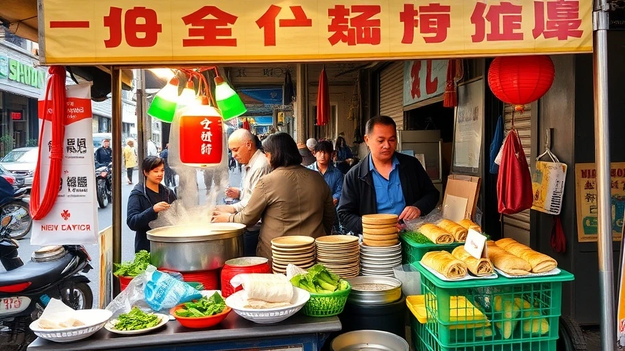 Món ăn đường phố Việt Nam nổi bật như phở và bánh mì