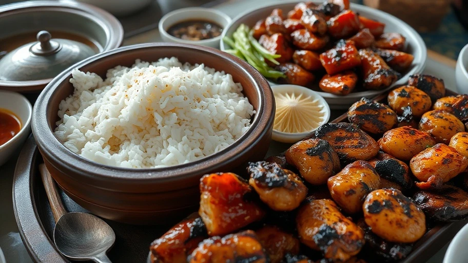 Món ăn truyền thống tại quán cơm Daklak