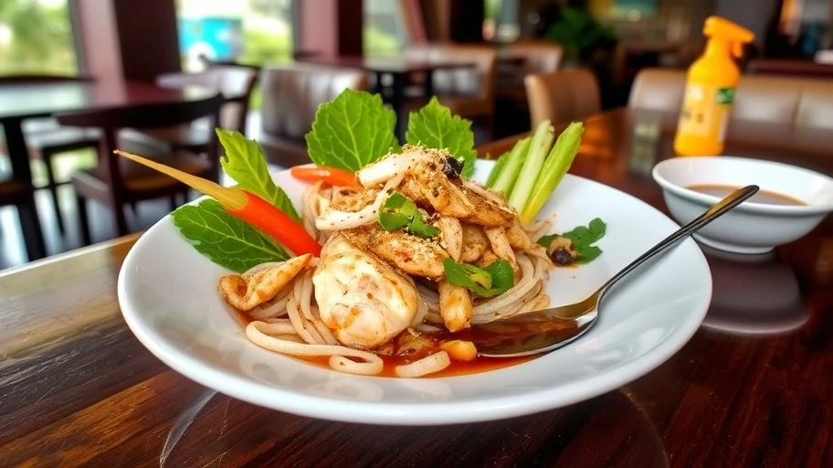 Món bún thịt nướng hấp dẫn ở Sài Gòn