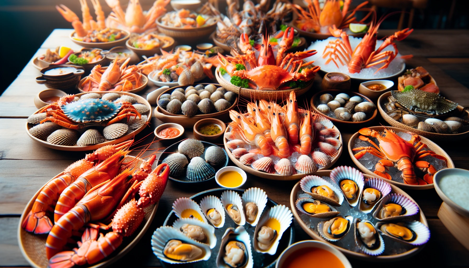 Món hải sản tại ZEN Hongkong Seafood Biên Hoà